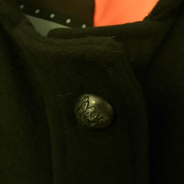 画像9: GLOW LONDON ★Wool Coat Cape Long style /black (9)