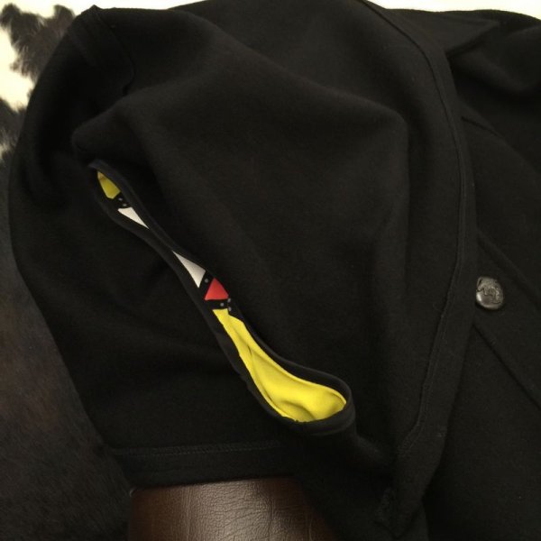 画像5: GLOW LONDON ★Wool Coat Cape Long style /black (5)