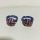 LONDON★UNION JACK Circle & Square RING/free /by POP BOUTIQUE 
