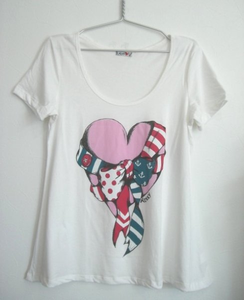 画像1: Toxxy★SailorフレアTシャツ (Ivory)  (1)