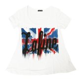 LaFine★ Unite S/S Flare Tシャツ (Ivory) 