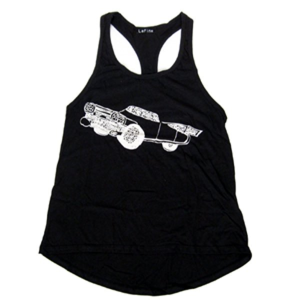 画像1: LaFine★Classyタンクトップ（Black） (1)