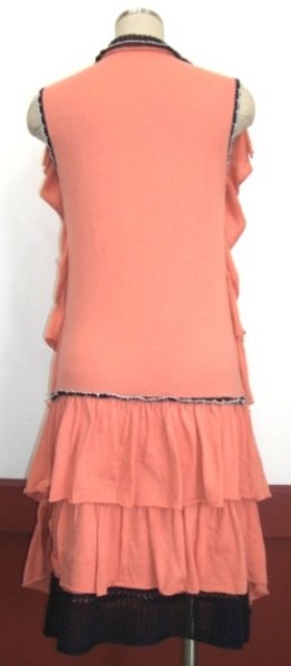 画像3: PARIS★LM LULUメッシュフリルワンピース1点モノ (3)