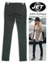 画像: JET★John Eshaya T's‐ black Blot Jeans