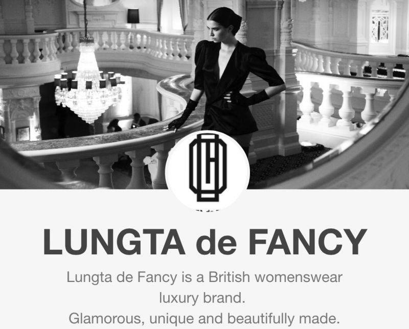 画像: LUNGTA DE FANCY LONDON★SpangleOne-piece/black